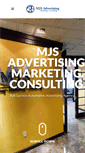 Mobile Screenshot of mjsadvertising.com